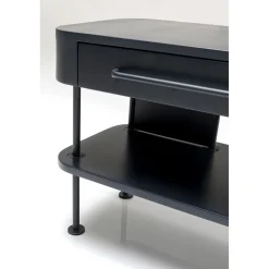 KARE Design Buffets Bas|Meuble Tv Montieri Anthracite 160X47Cm