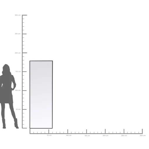 KARE Design Miroirs Muraux|Miroir Bella 180X60Cm