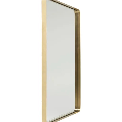 KARE Design Miroirs Muraux|Miroir Curve Rectangulaire Laiton 80X120Cm