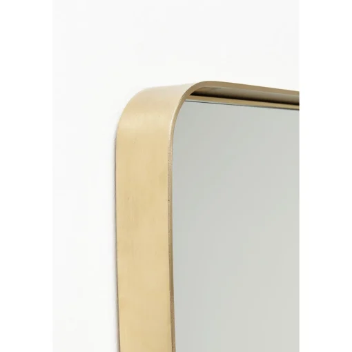 KARE Design Miroirs Muraux|Miroir Curve Rectangulaire Laiton 80X120Cm