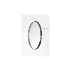 KARE Design Miroirs Muraux|Miroir Curve Rond Cuivre O100Cm