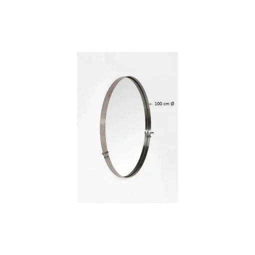 KARE Design Miroirs Muraux|Miroir Curve Rond Cuivre O100Cm