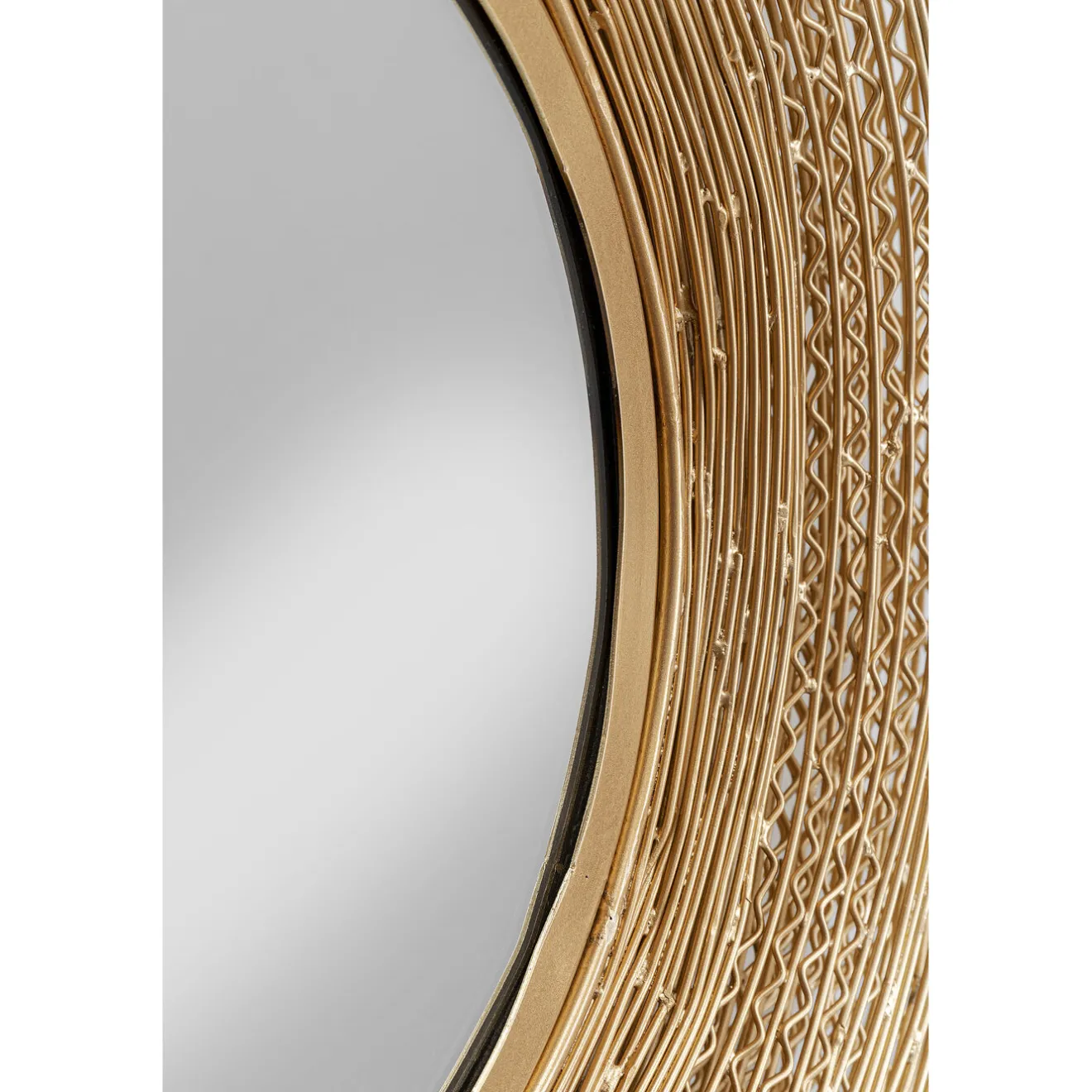 KARE Design Miroirs Muraux|Miroir Mural Fold Wire O61Cm