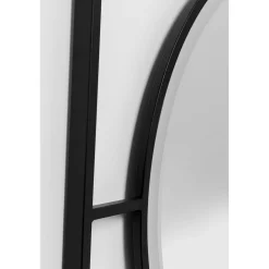 KARE Design Miroirs Muraux|Miroir Mural Stanford Frame Noir Mat O90Cm