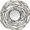 KARE Design Miroirs Muraux|Miroir Mural Twiggy Argente O121Cm