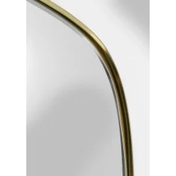 KARE Design Miroirs Muraux|Miroir Shape Laiton 110X120Cm
