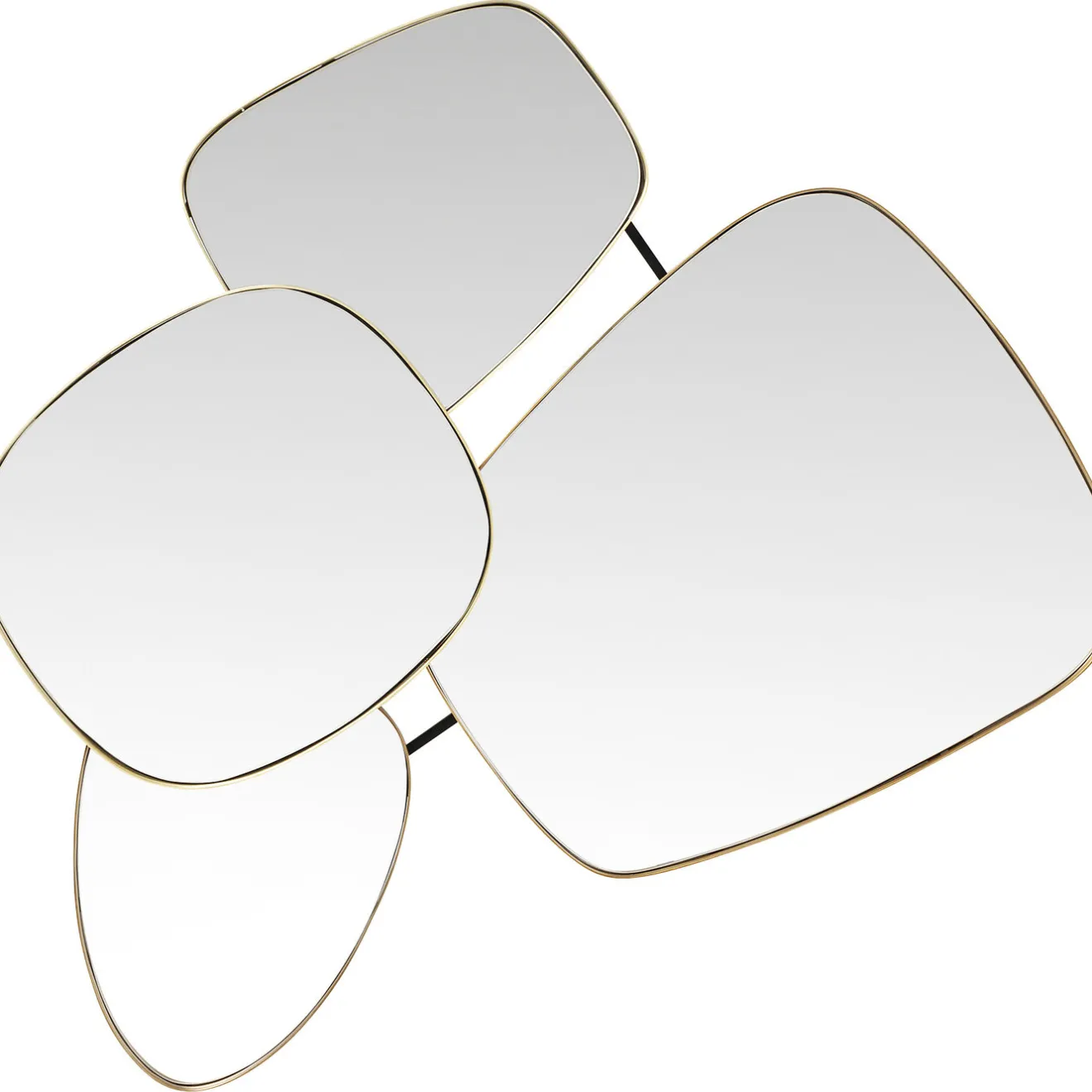 KARE Design Miroirs Muraux|Miroir Shapes 130X110Cm