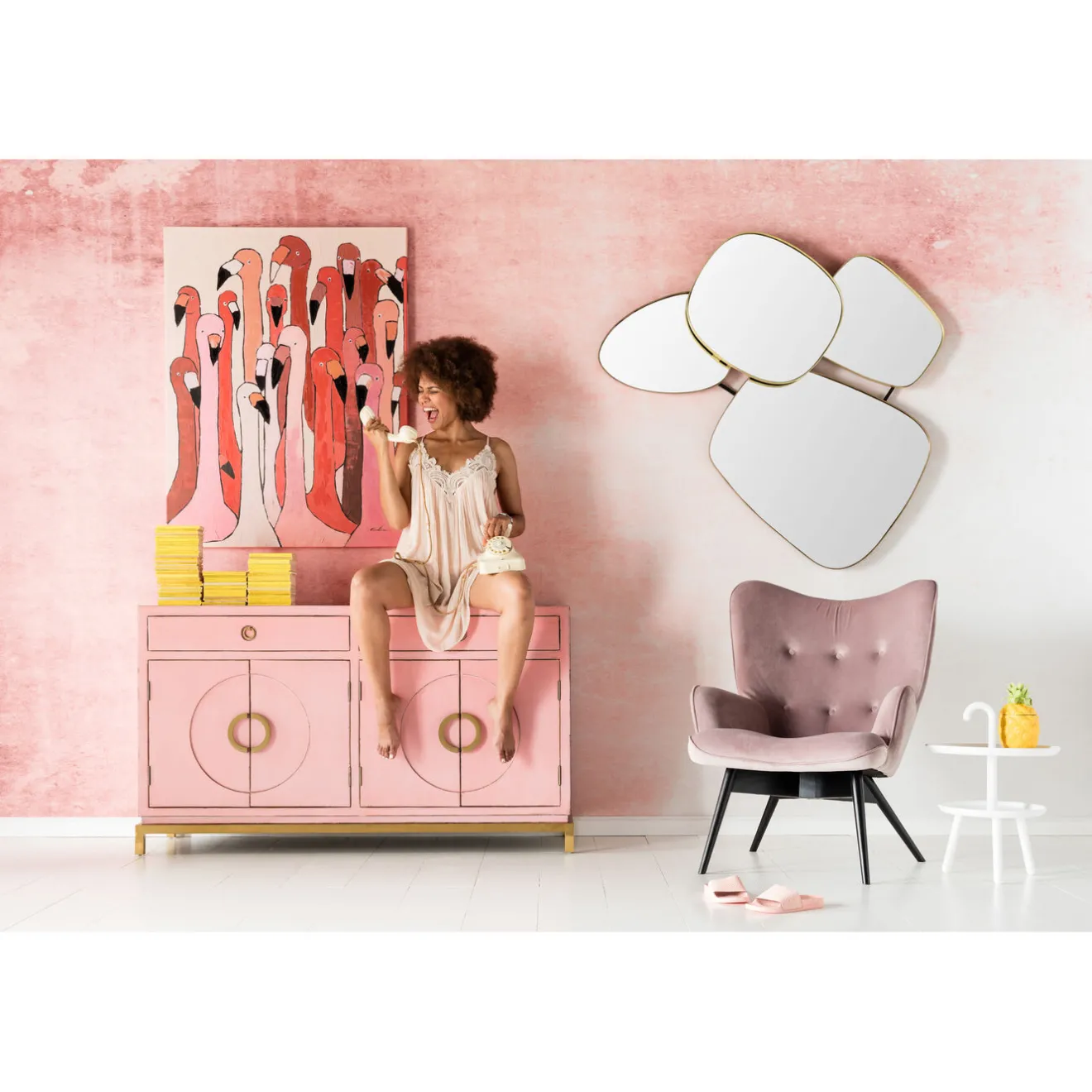 KARE Design Miroirs Muraux|Miroir Shapes 130X110Cm