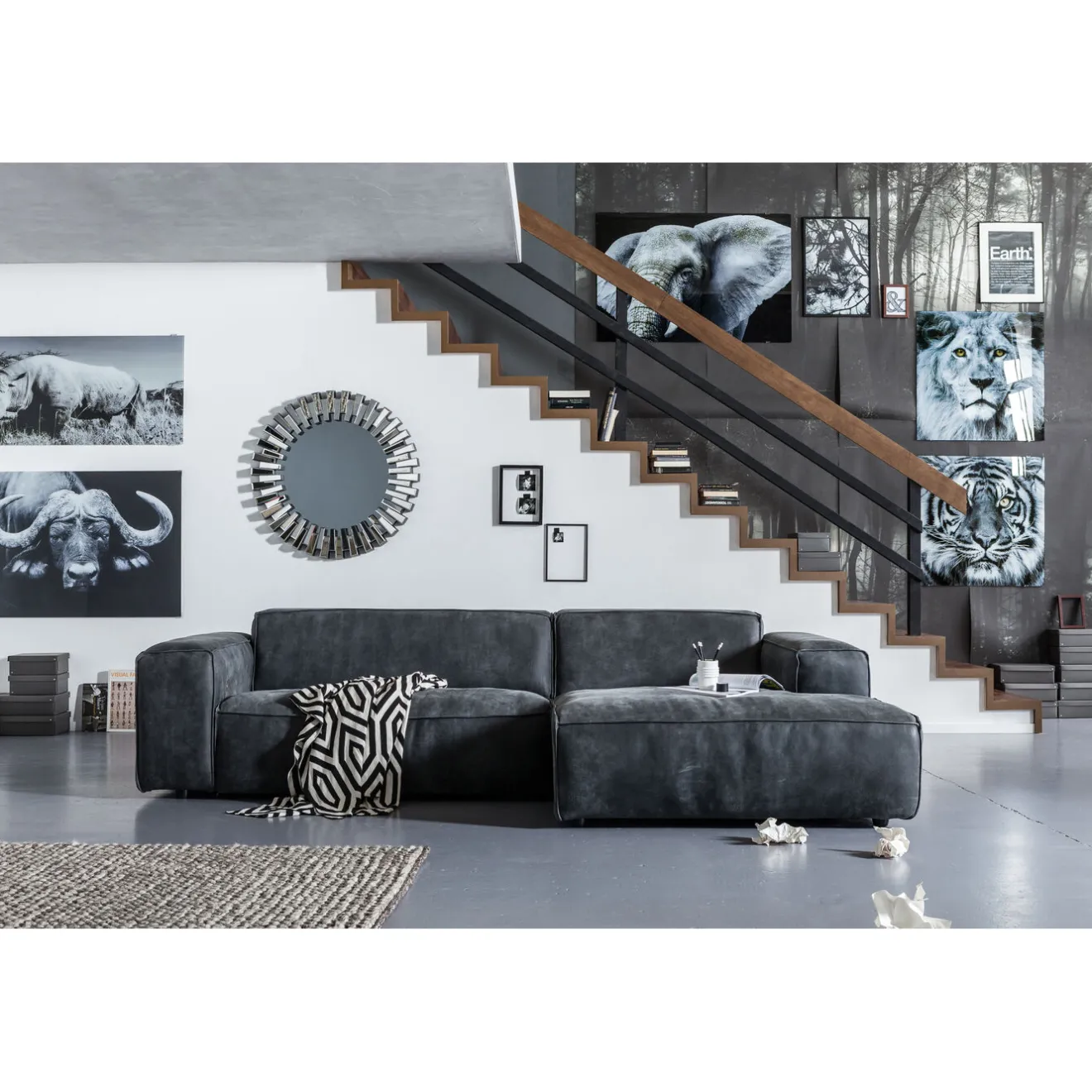 KARE Design Miroirs Muraux|Miroir Sprocket O92Cm