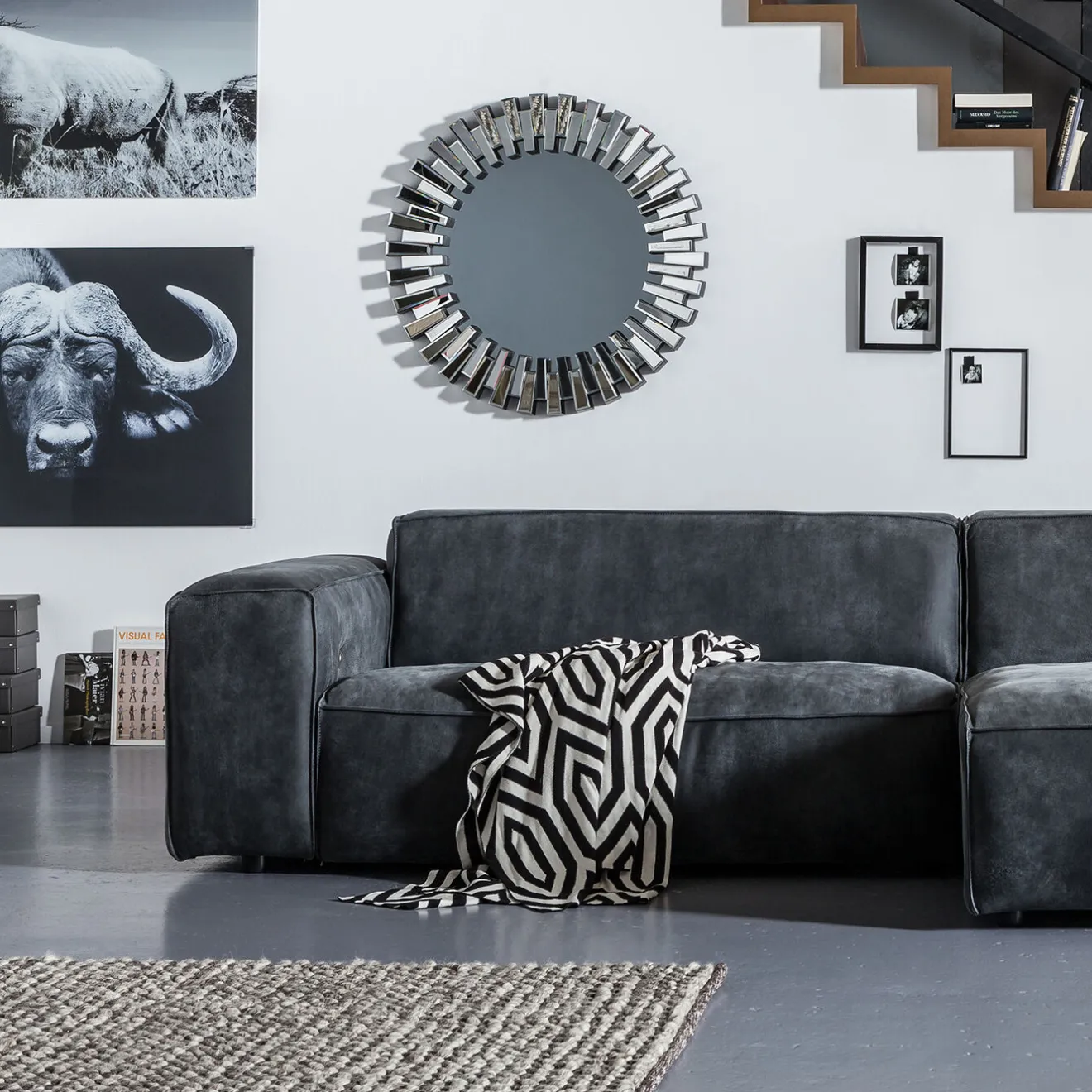 KARE Design Miroirs Muraux|Miroir Sprocket O92Cm