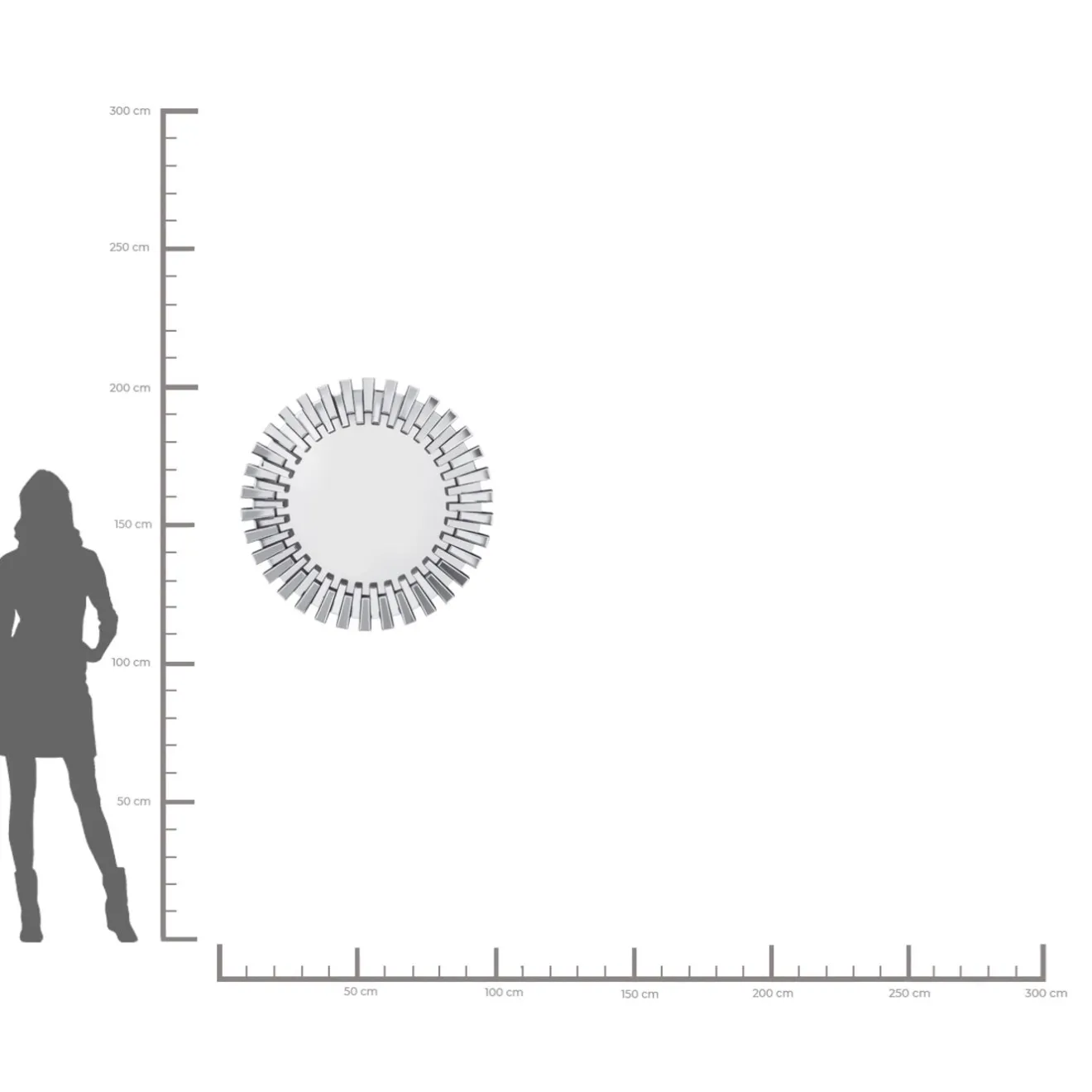 KARE Design Miroirs Muraux|Miroir Sprocket O92Cm