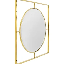 KARE Design Miroirs Muraux|Miroir Stanford Frame Round Gold O90Cm