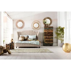 KARE Design Miroirs Muraux|Miroir Sun Storm Gold O93Cm