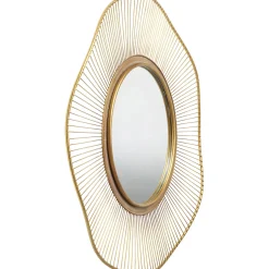 KARE Design Miroirs Muraux|Miroir Sun Storm Gold O93Cm