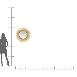 KARE Design Miroirs Muraux|Miroir Sunburst Tre Dore O87Cm