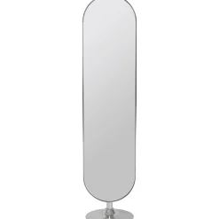 KARE Design Miroirs Sur Pied|Miroir Sur Pied Curvy Acier Poli 40X170Cm