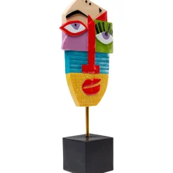 KARE Design Objets Déco|Objet Décoratif Abstract Face Multicolour 52