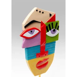 KARE Design Objets Déco|Objet Décoratif Abstract Face Multicolour 52