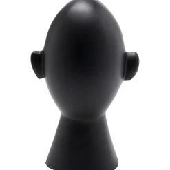 KARE Design Objets Déco|Objet Décoratif Abstract Face Noir 34Cm