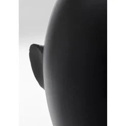 KARE Design Objets Déco|Objet Décoratif Abstract Face Noir 34Cm