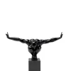 KARE Design Objets Déco|Objet Décoratif Athlete Noir 75Cm