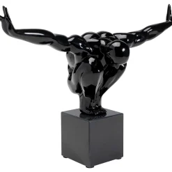 KARE Design Objets Déco|Objet Décoratif Athlete Noir 75Cm