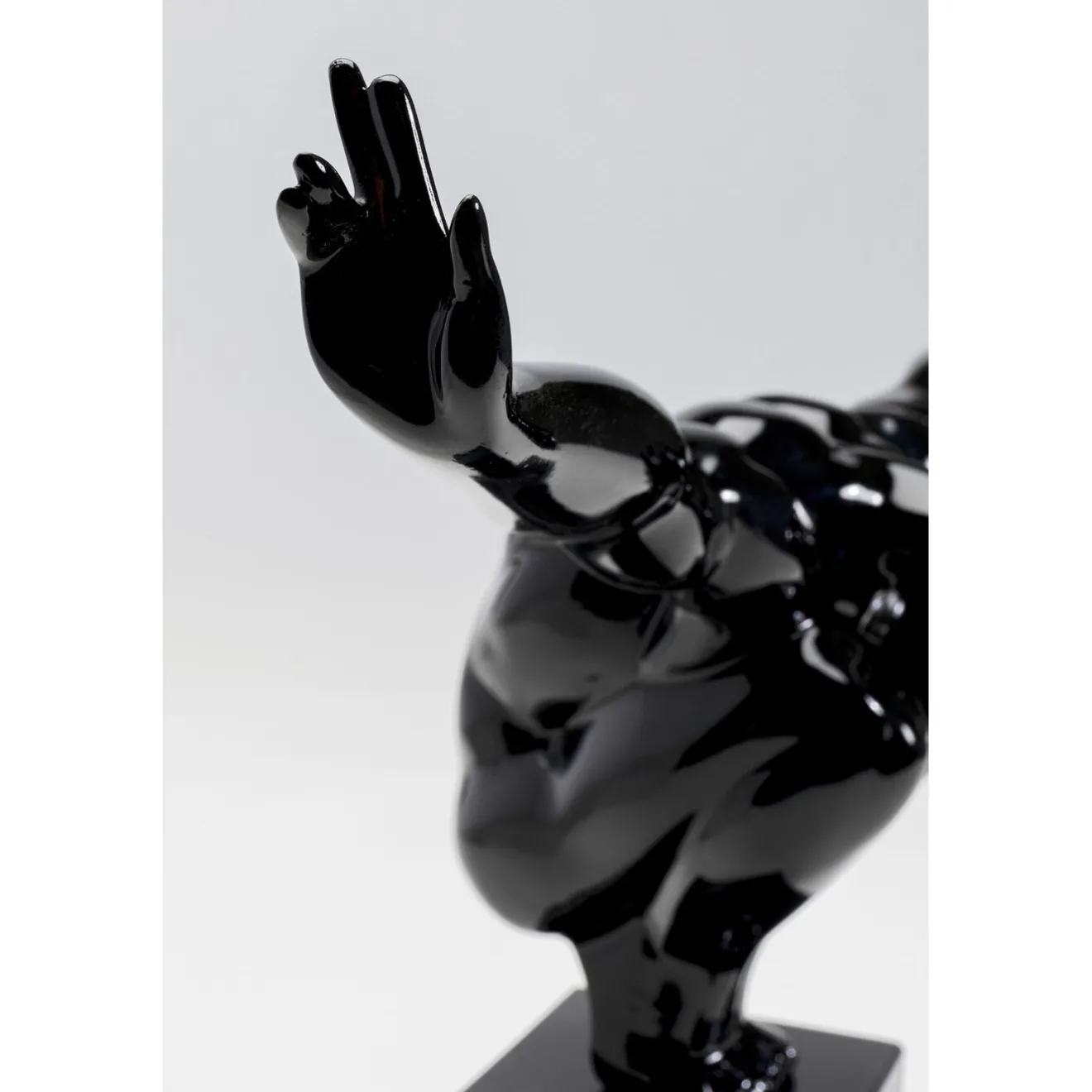 KARE Design Objets Déco|Objet Décoratif Athlete Noir 75Cm