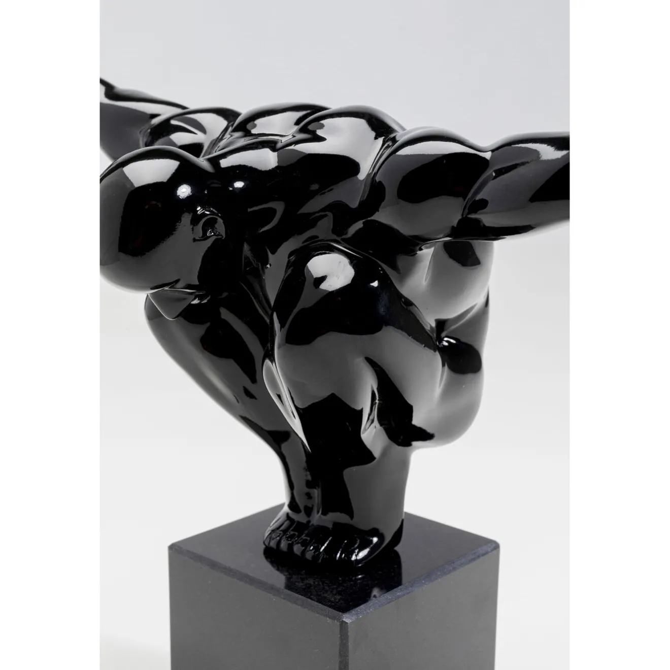 KARE Design Objets Déco|Objet Décoratif Athlete Noir 75Cm