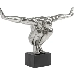 KARE Design Objets Déco|Objet Décoratif Athlete Xl Argente