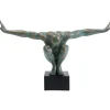 KARE Design Objets Déco|Objet Décoratif Athlete Xl Antique Vert 100Cm
