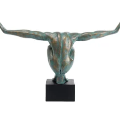KARE Design Objets Déco|Objet Décoratif Athlete Xl Antique Vert 100Cm