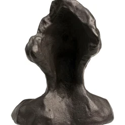 KARE Design Objets Déco|Objet Décoratif Bearded Man Anthracite 11Cm