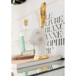 KARE Design Objets Déco|Objet Décoratif Bunny Dore 30Cm