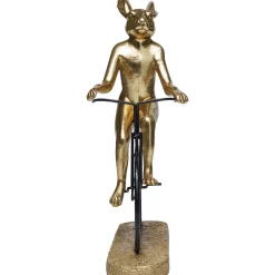 KARE Design Objets Déco|Objet Décoratif Cyclist Rabbit 39Cm