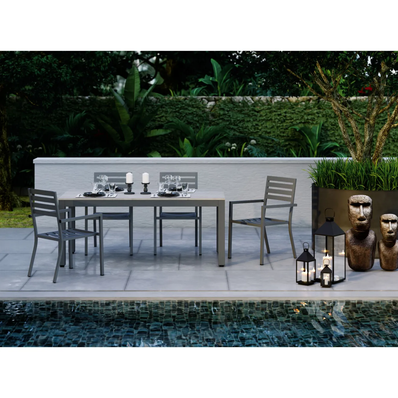 KARE Design Objets Déco|Objet Décoratif Easter Island 59Cm