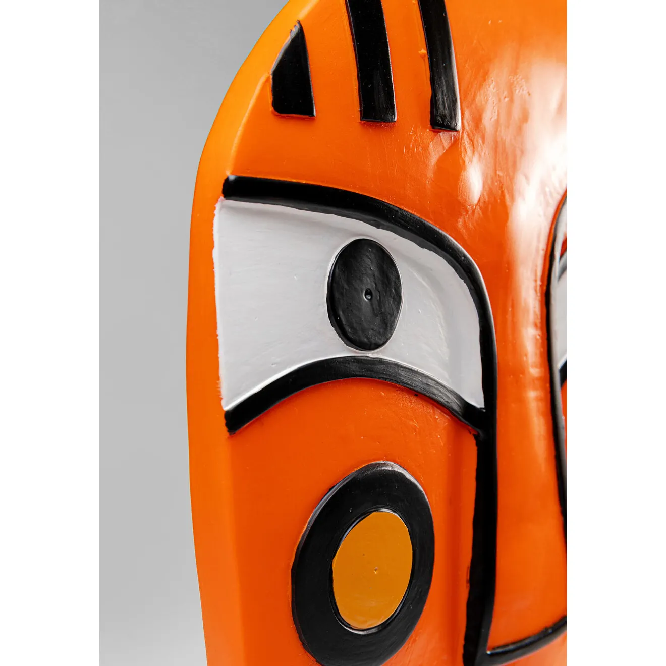 KARE Design Objets Déco|Objet Décoratif Face Orange 50Cm