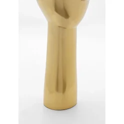 KARE Design Objets Déco|Objet Décoratif Golden Face 36Cm