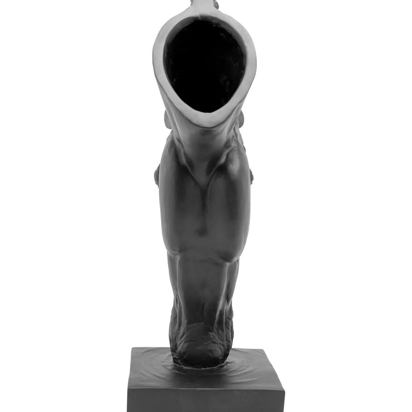 KARE Design Objets Déco|Objet Décoratif Horse Face Noir 72Cm