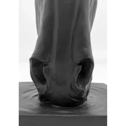 KARE Design Objets Déco|Objet Décoratif Horse Face Noir 72Cm