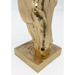 KARE Design Objets Déco|Objet Décoratif Horse Face Dore 72Cm