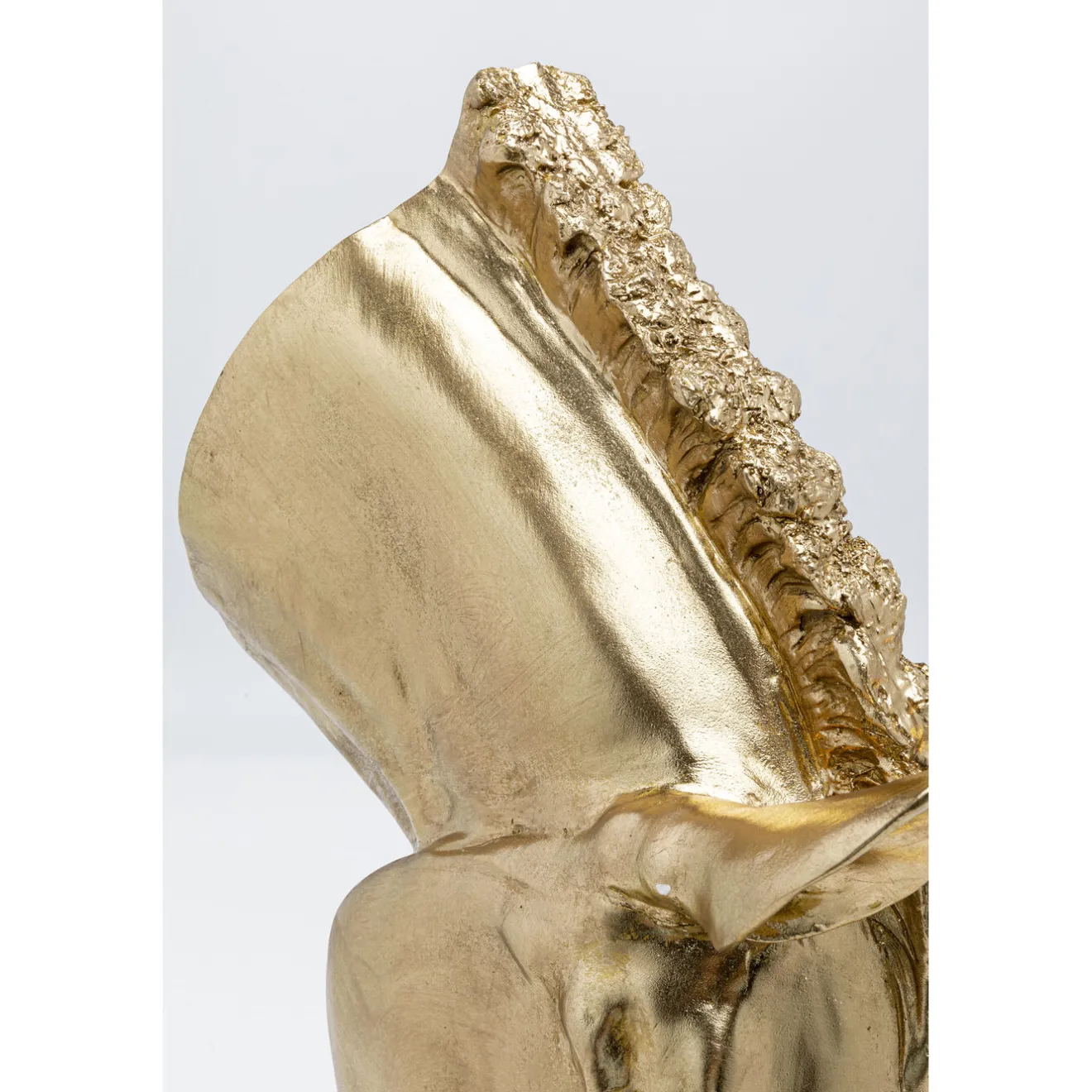 KARE Design Objets Déco|Objet Décoratif Horse Face Dore 72Cm