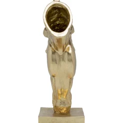 KARE Design Objets Déco|Objet Décoratif Horse Face Dore 57Cm