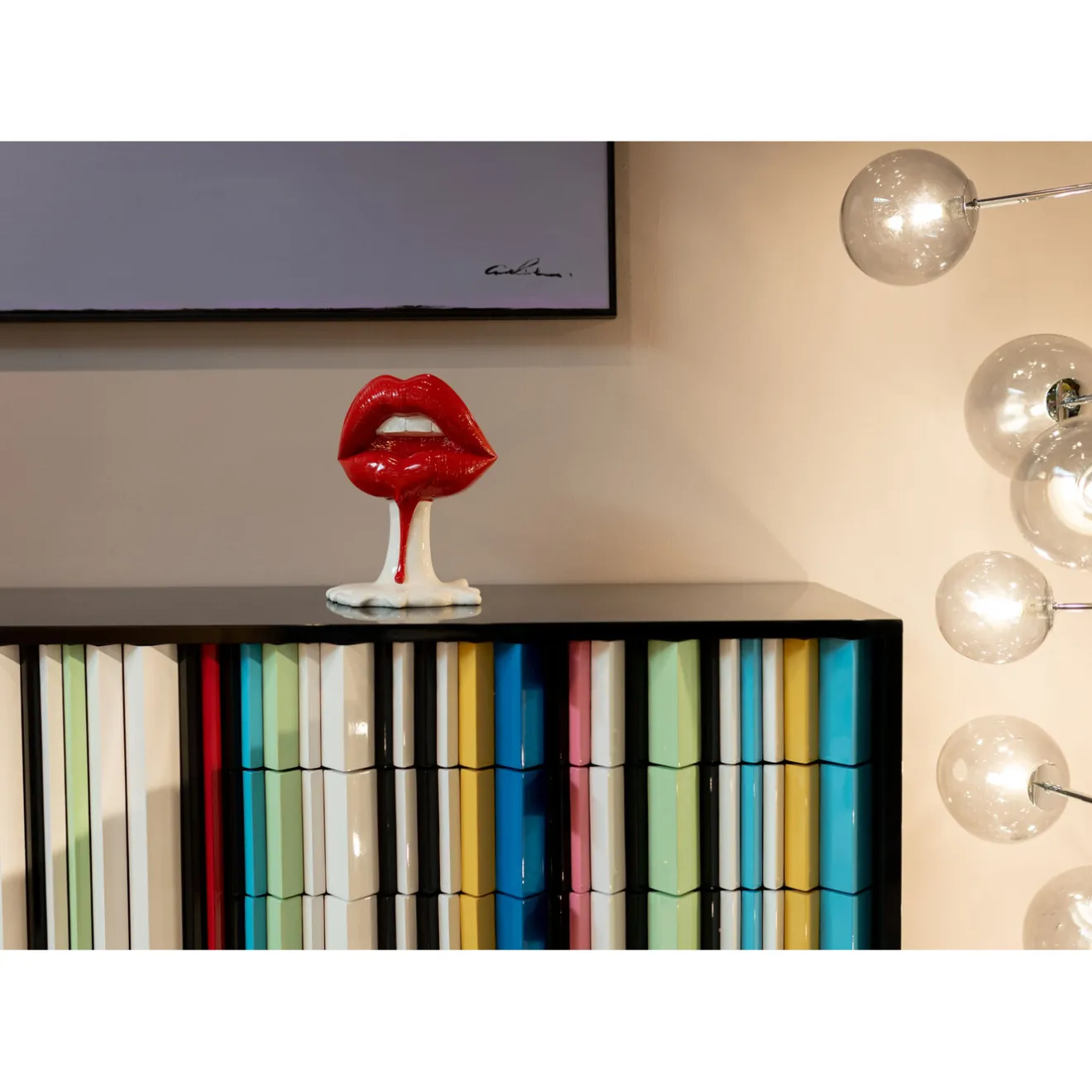 KARE Design Objets Déco|Objet Décoratif Hot Lips 26Cm