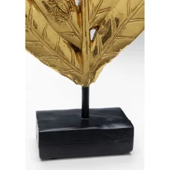 KARE Design Objets Déco|Objet Décoratif Leaves Dore 25Cm