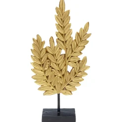 KARE Design Objets Déco|Objet Décoratif Leaves Dore 30Cm