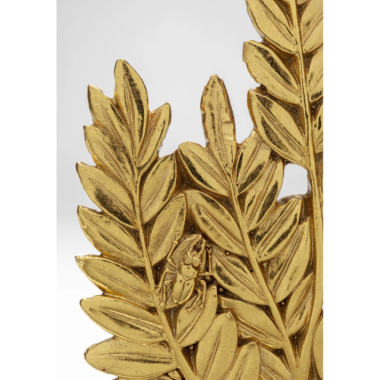 KARE Design Objets Déco|Objet Décoratif Leaves Dore 30Cm