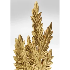 KARE Design Objets Déco|Objet Décoratif Leaves Dore 30Cm