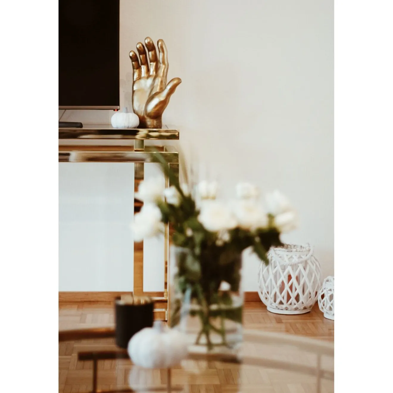 KARE Design Objets Déco|Objet Décoratif Mano Dore 35Cm