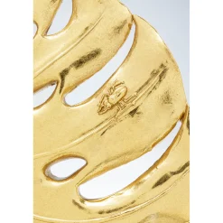 KARE Design Objets Déco|Objet Décoratif Monstera Leaf Dore 36Cm