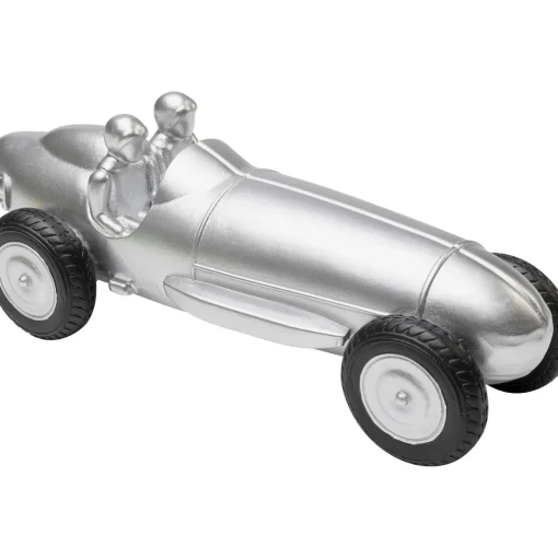 KARE Design Objets Déco|Objet Décoratif Racing Car Argente 9Cm
